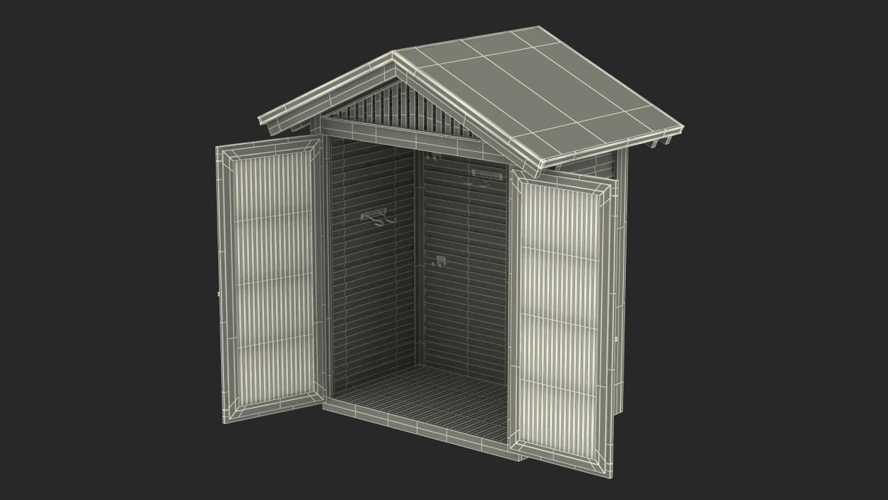 3D Wooden Storages Collection