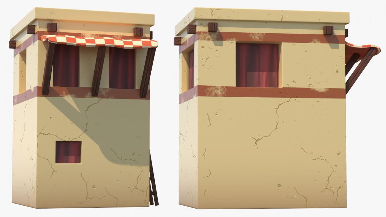 Stylized Arabian House 3D