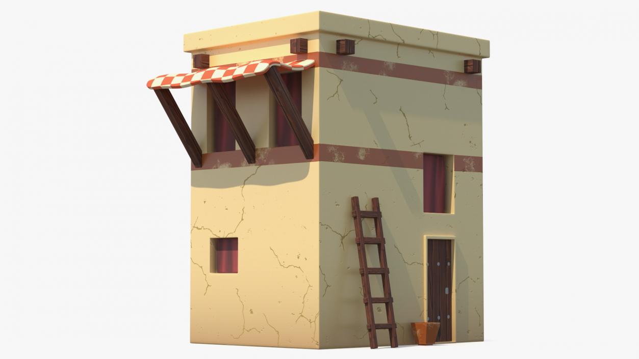 Stylized Arabian House 3D