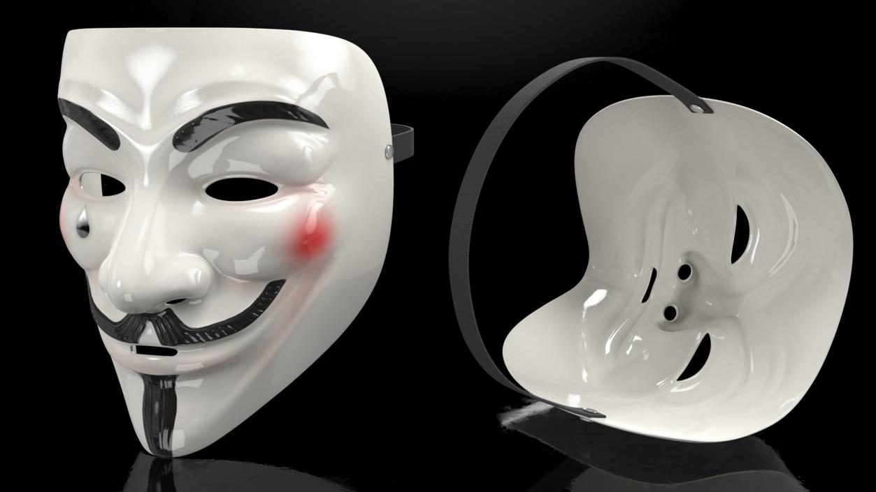 3D Face Masks Collection 2 model