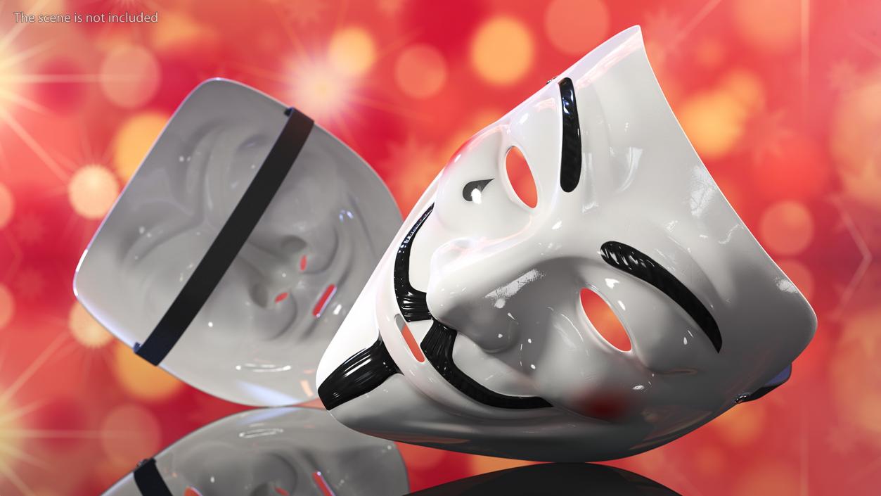 3D Face Masks Collection 2 model