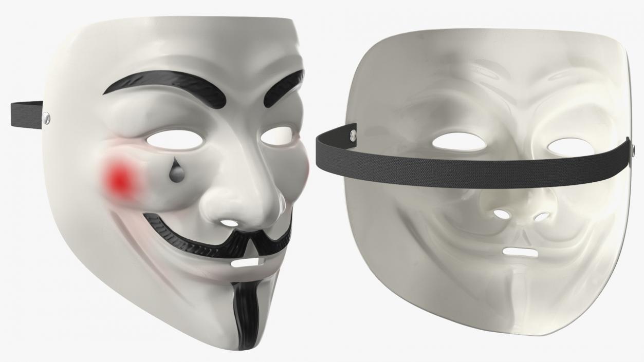 3D Face Masks Collection 2 model