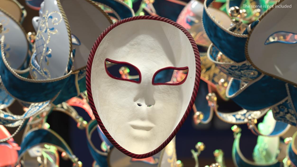 3D Face Masks Collection 2 model