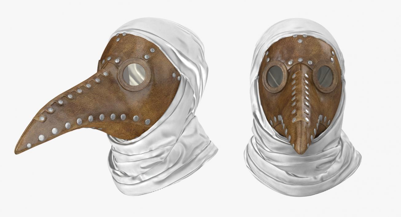 3D Face Masks Collection 2 model