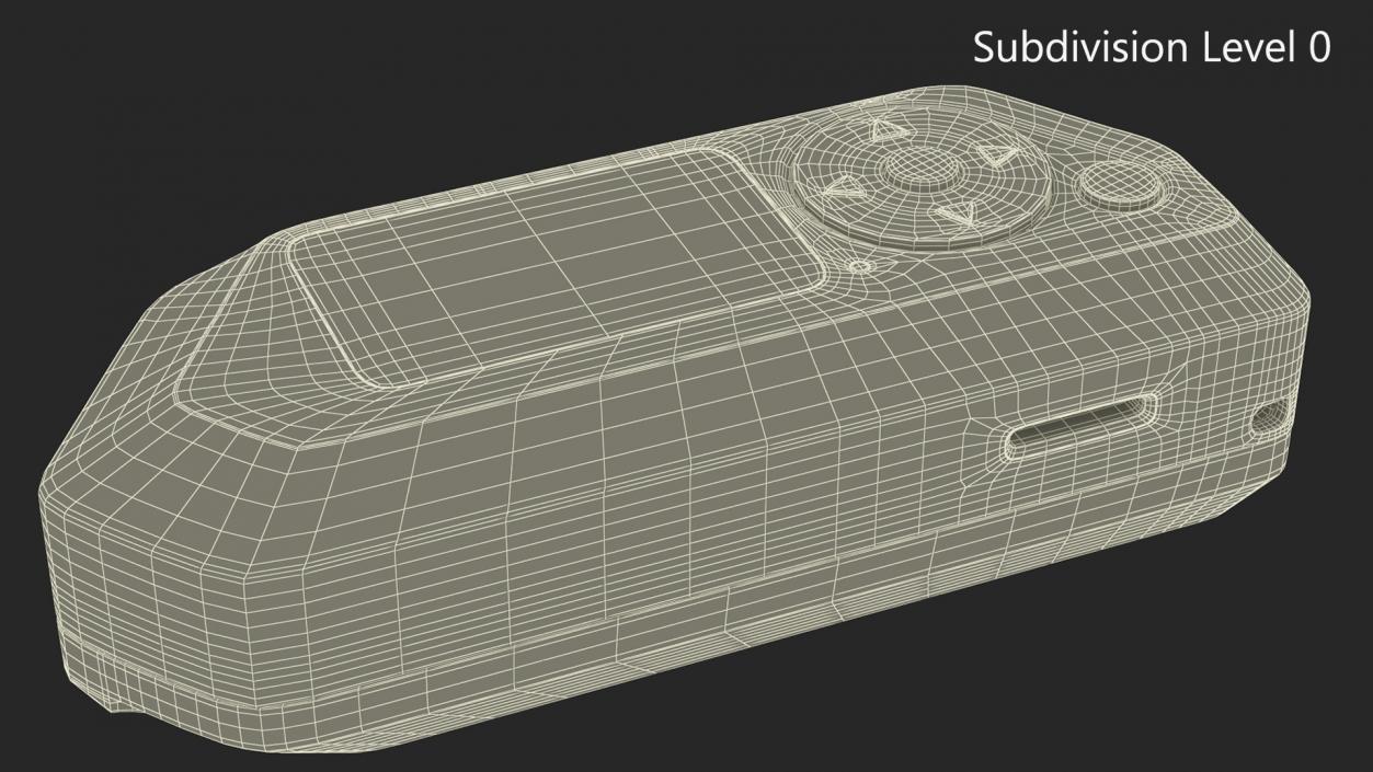 Hacking Multitool Flipper Zero Metallic 3D model