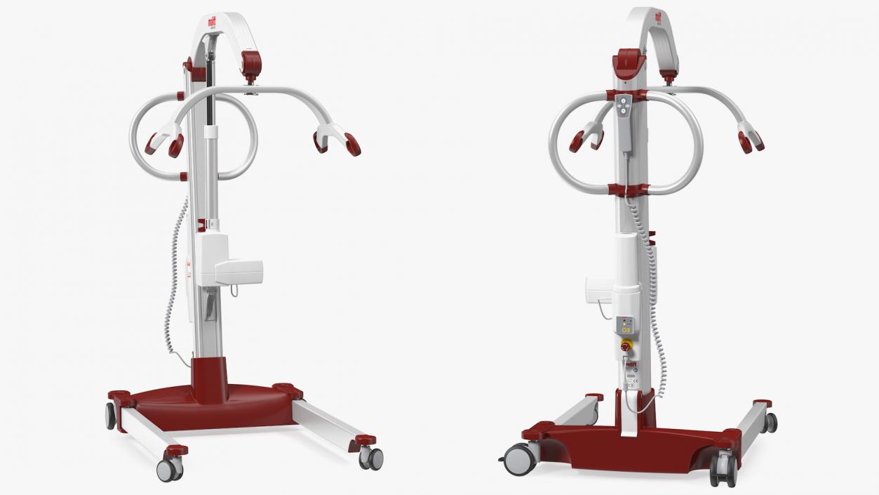 3D Patient Lift Molift Mover 205 Rigged