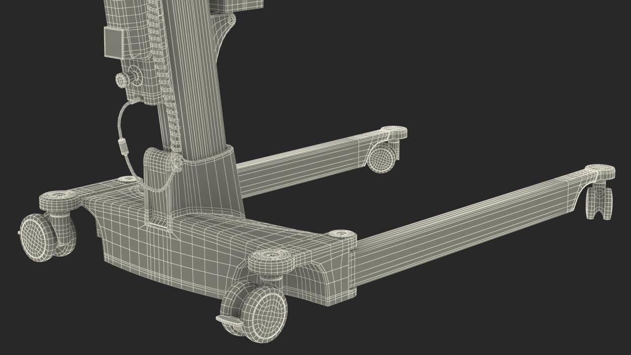 3D Patient Lift Molift Mover 205 Rigged