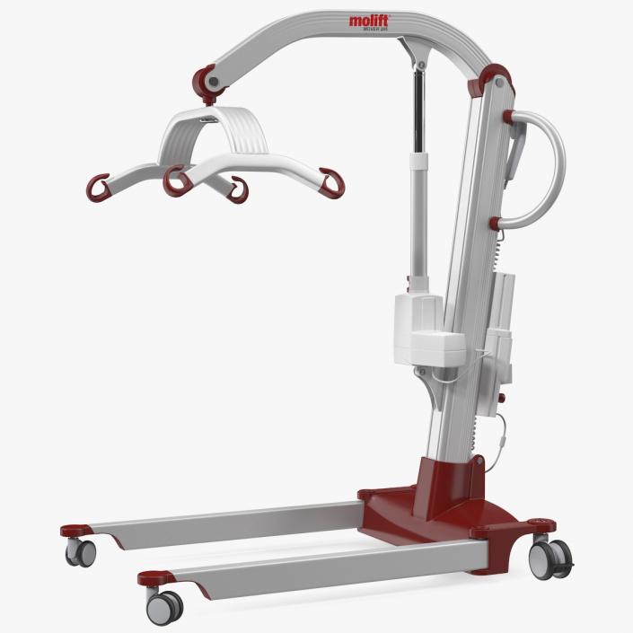 3D Patient Lift Molift Mover 205 Rigged