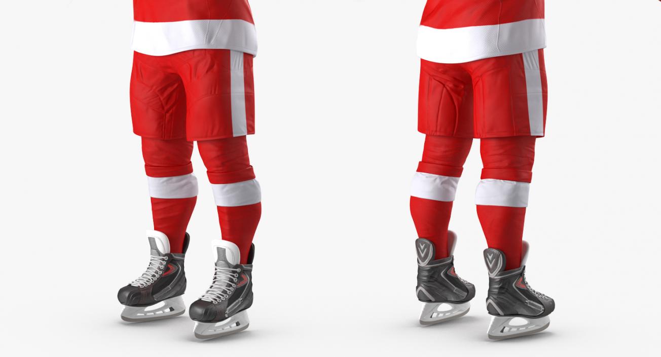 3D Hockey Player Generic 2 model