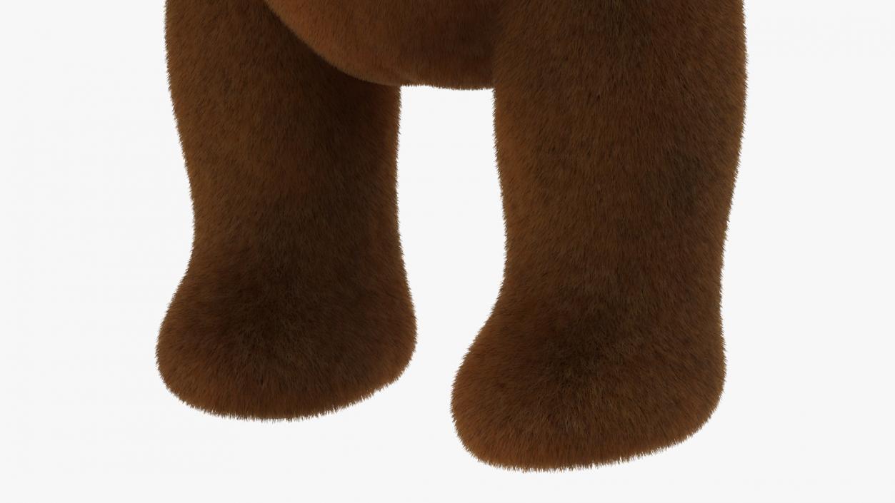 3D Teddy Bear Rigged Fur