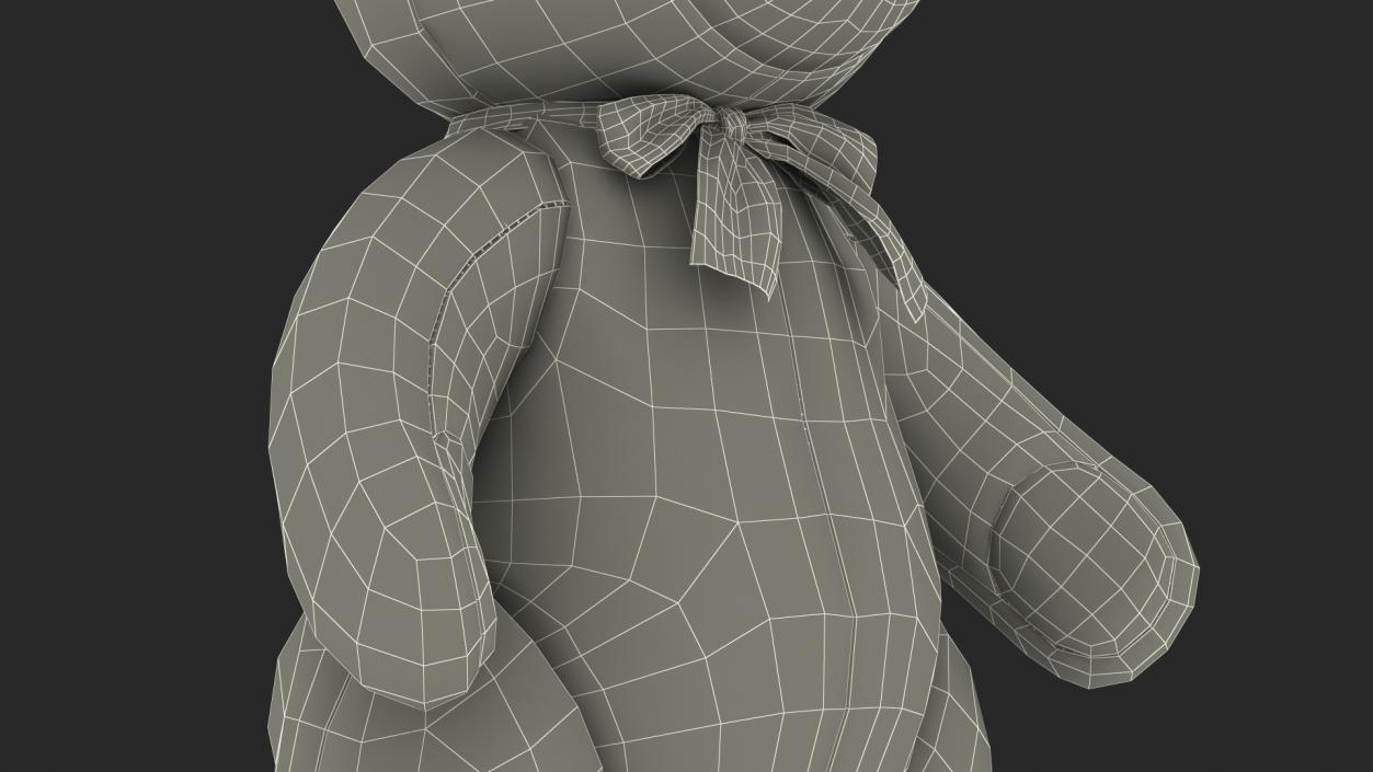 3D Teddy Bear Rigged Fur