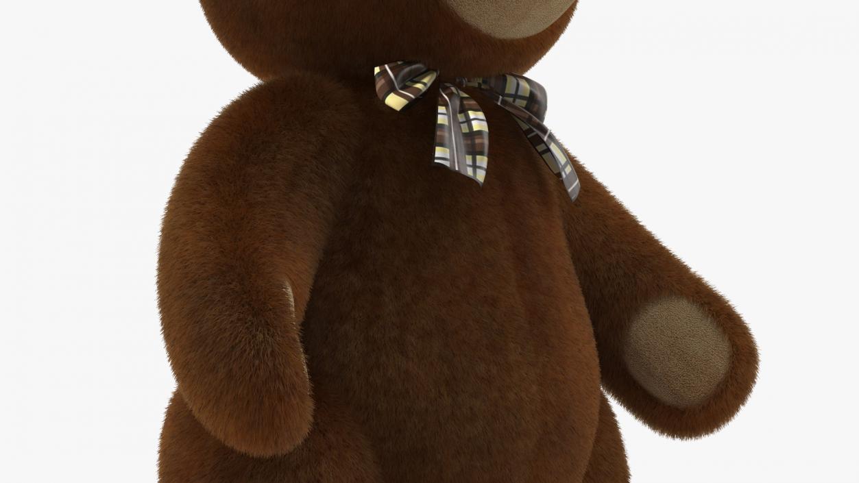 3D Teddy Bear Rigged Fur