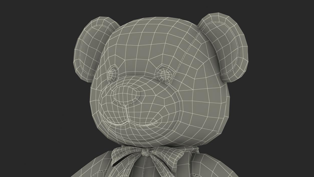 3D Teddy Bear Rigged Fur