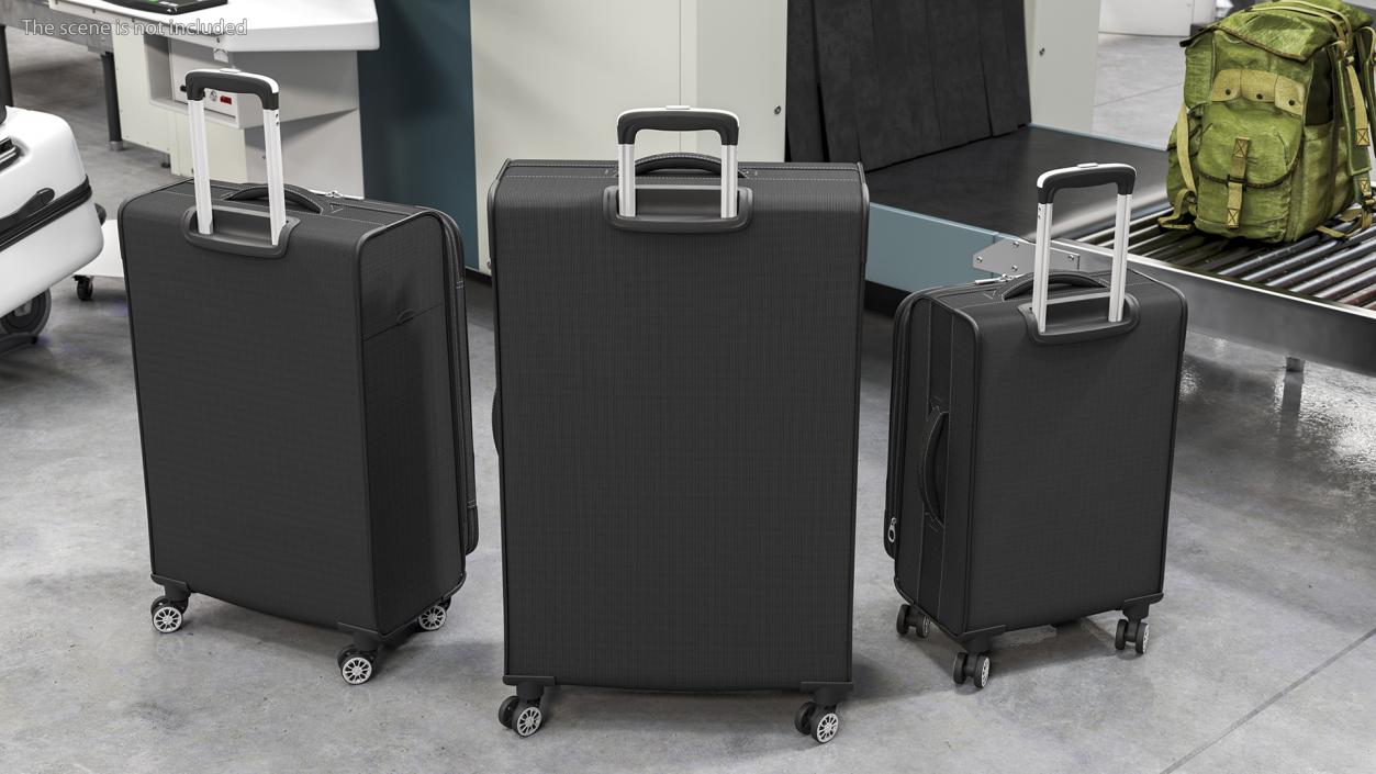 3D model Samsonite Ascella X Black