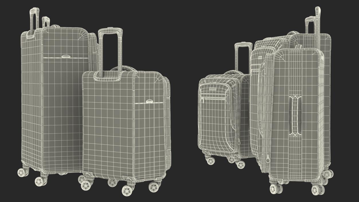 3D model Samsonite Ascella X Black