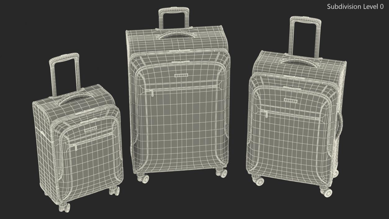 3D model Samsonite Ascella X Black