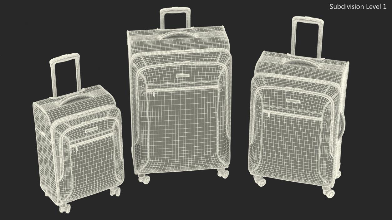 3D model Samsonite Ascella X Black