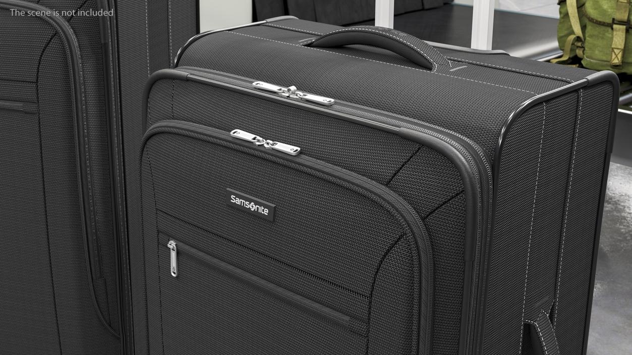 3D model Samsonite Ascella X Black