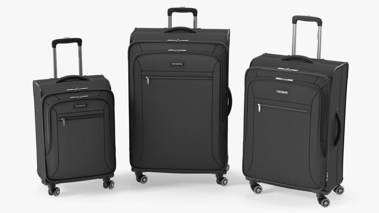 3D model Samsonite Ascella X Black