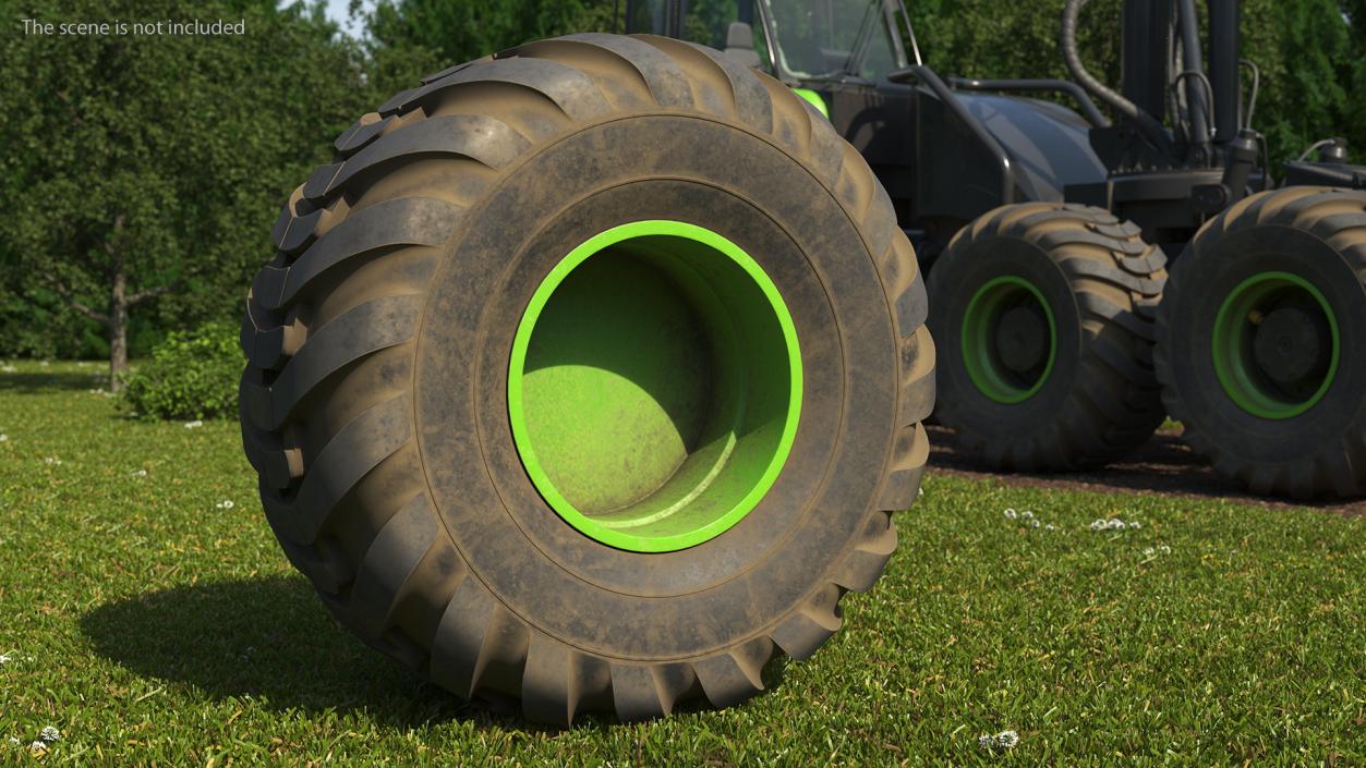 3D model Heavy Duty Tire