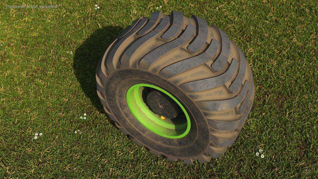 3D model Heavy Duty Tire