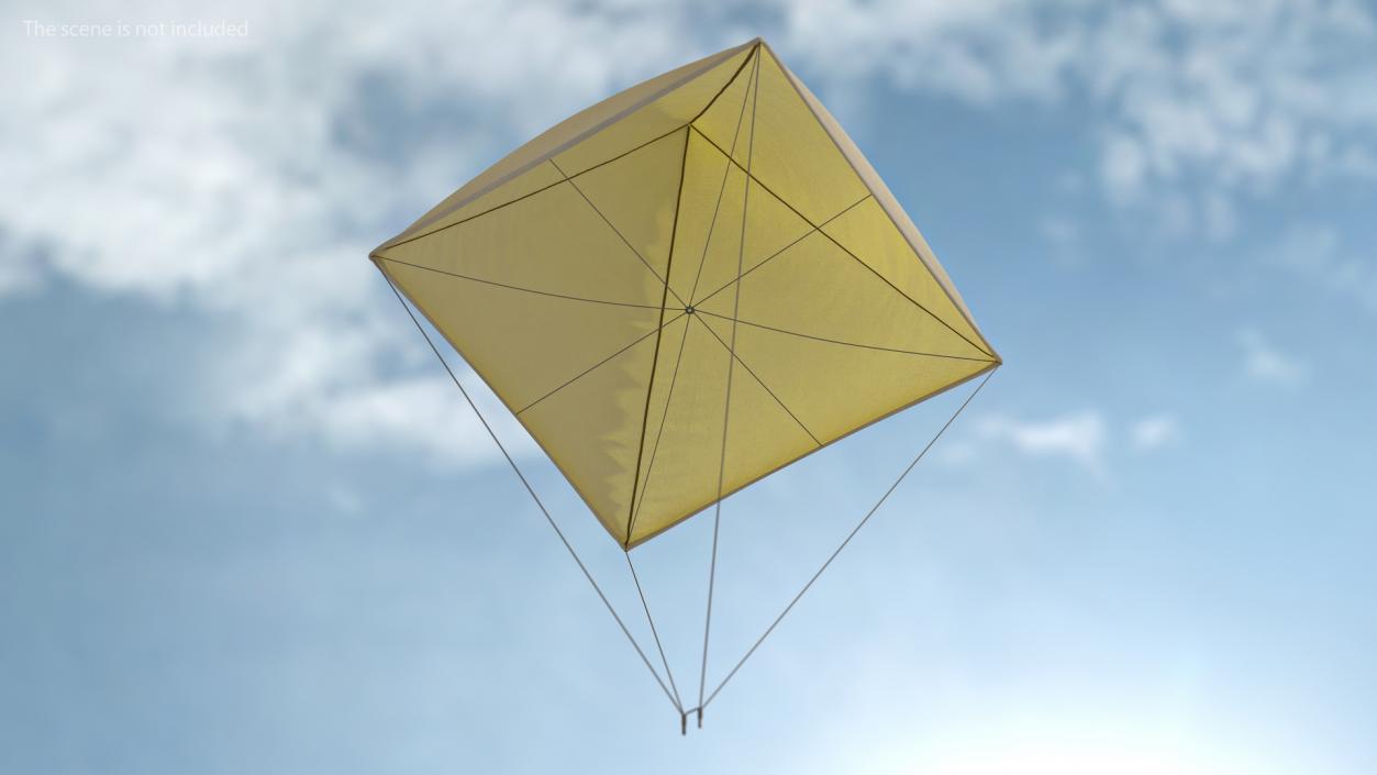 Leonardo da Vinci Parachute Prototype 3D