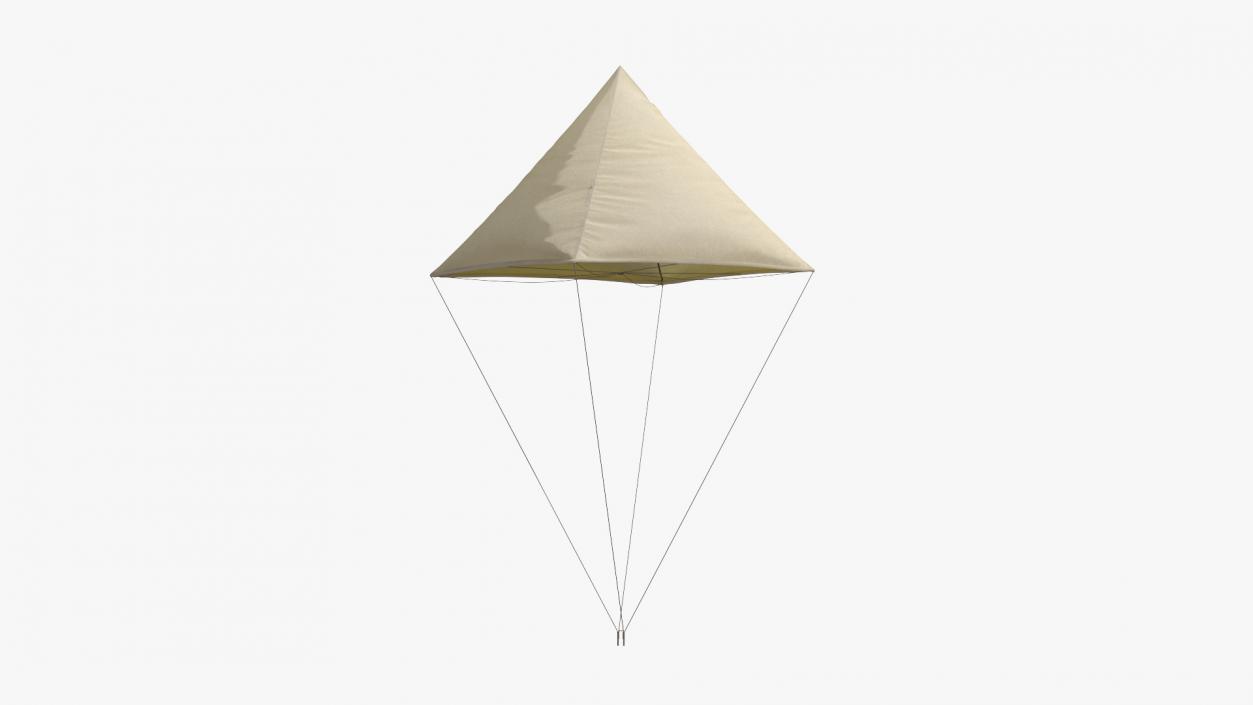 Leonardo da Vinci Parachute Prototype 3D