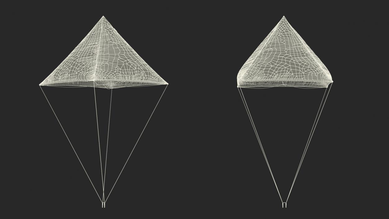 Leonardo da Vinci Parachute Prototype 3D