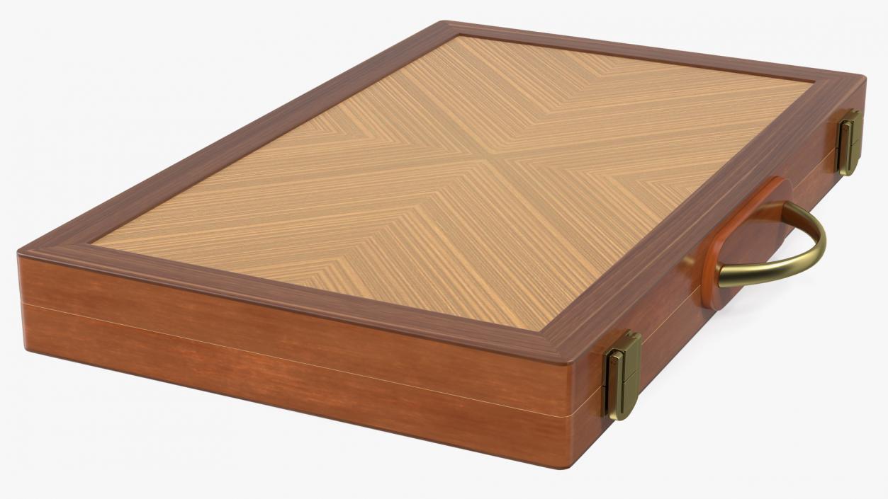 Folded Backgammon Case 3D