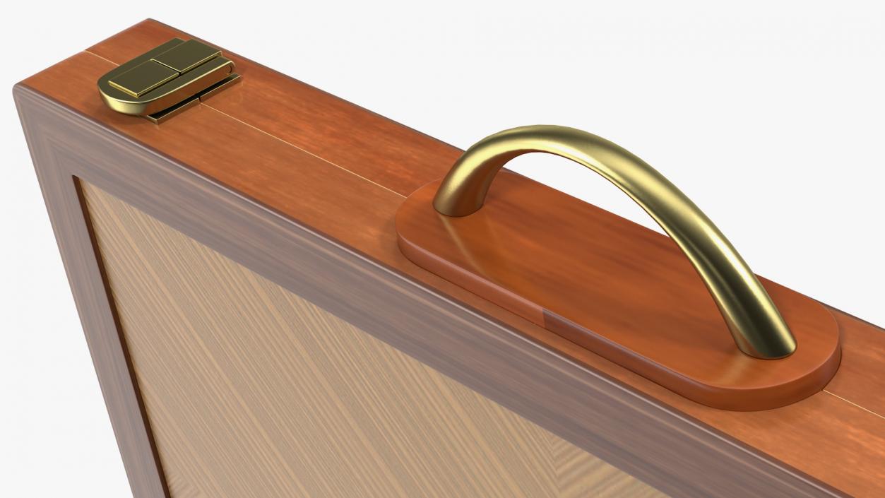 Folded Backgammon Case 3D