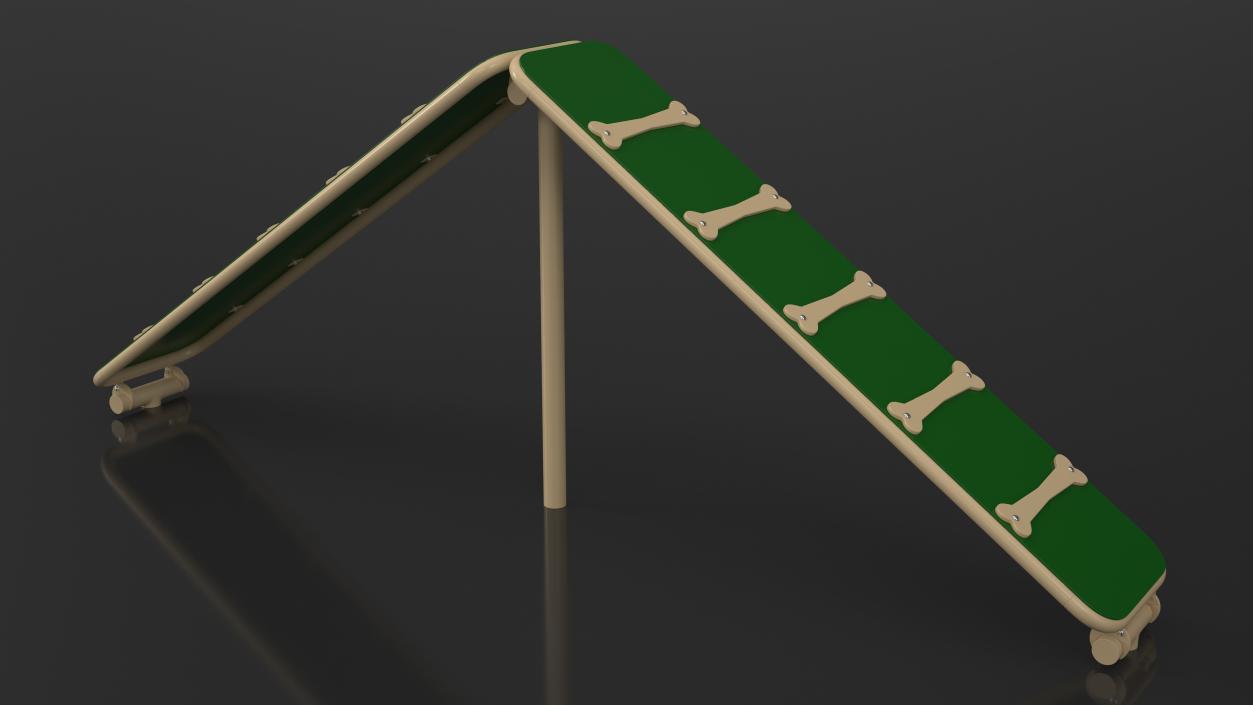 Dog Park Adventure Peak Green 3D model