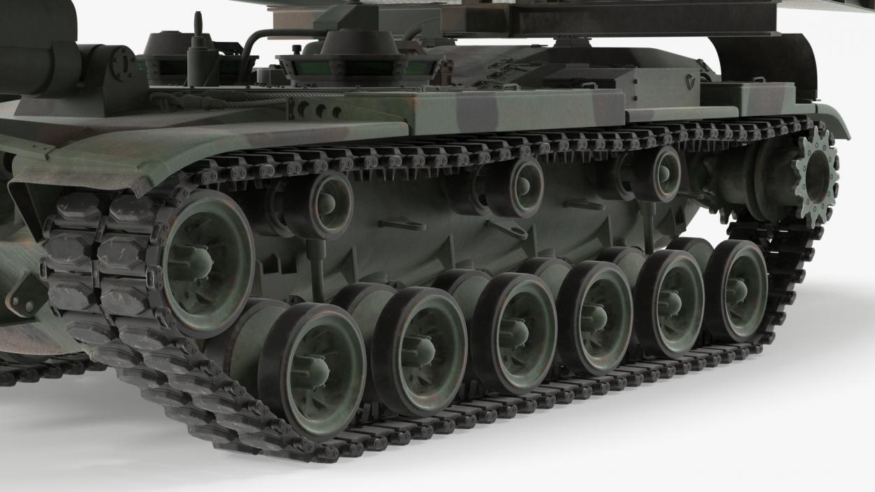 3D model Armored Bridge M60A1 AVLB Camo