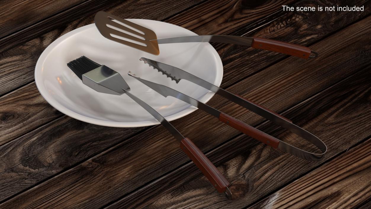 3D model BBQ Grill Collection