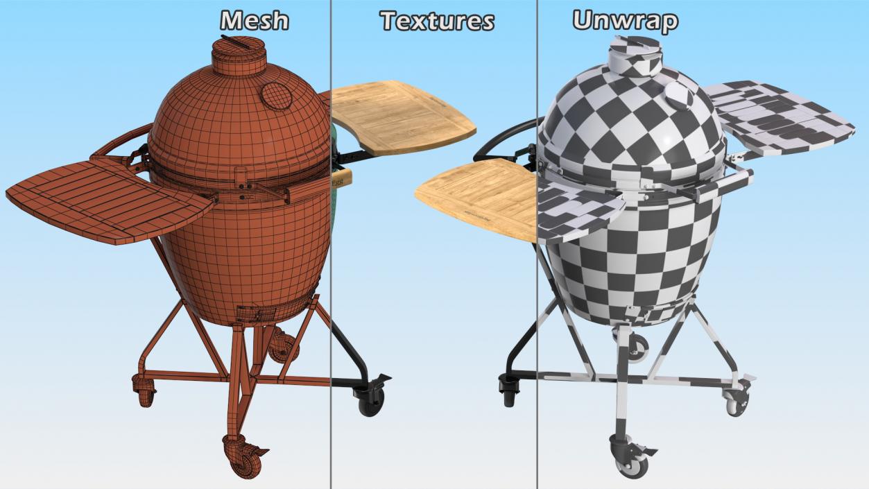 3D model BBQ Grill Collection