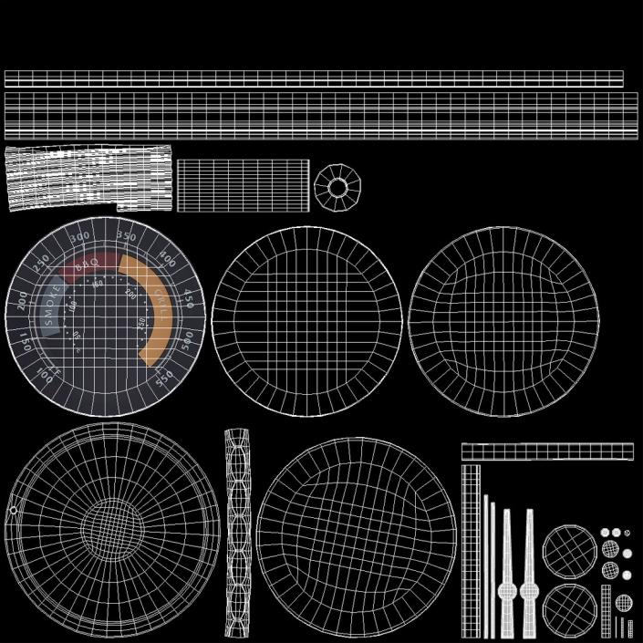 3D model BBQ Grill Collection