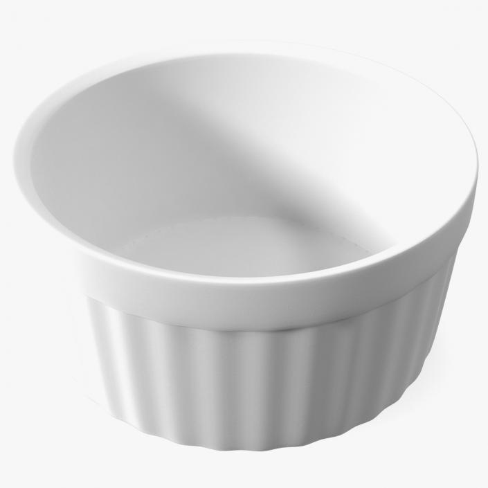 3D Gravy Boat White