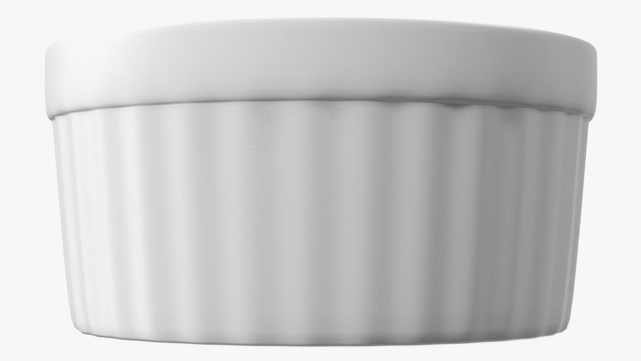 3D Gravy Boat White