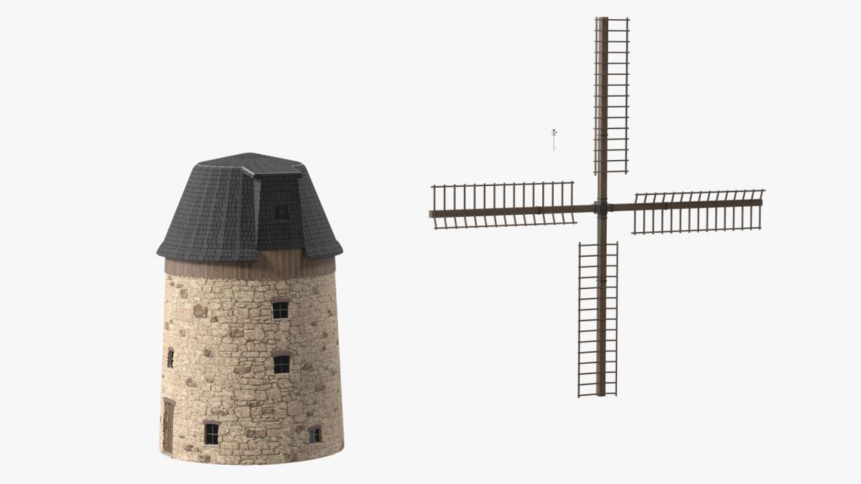 3D Village Windmill