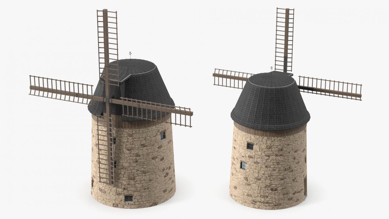 3D Village Windmill