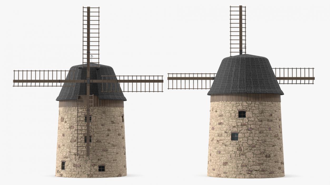 3D Village Windmill