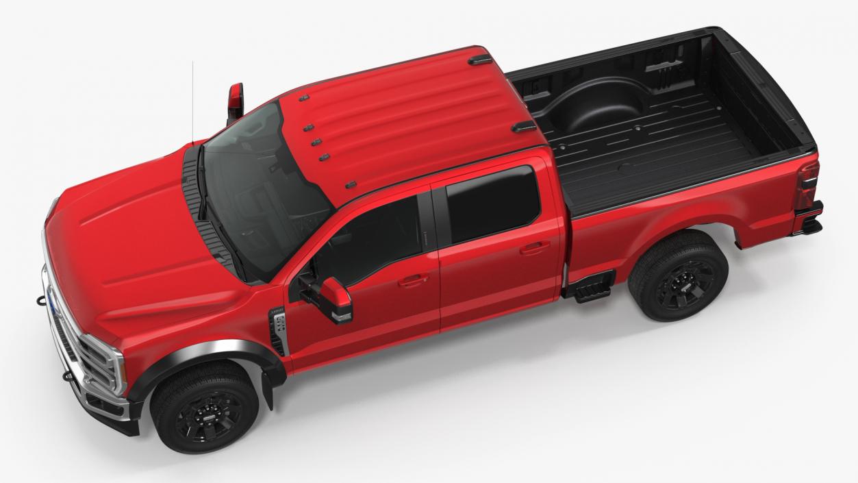 2023 Ford Super Duty F-550 Lariat Red 3D