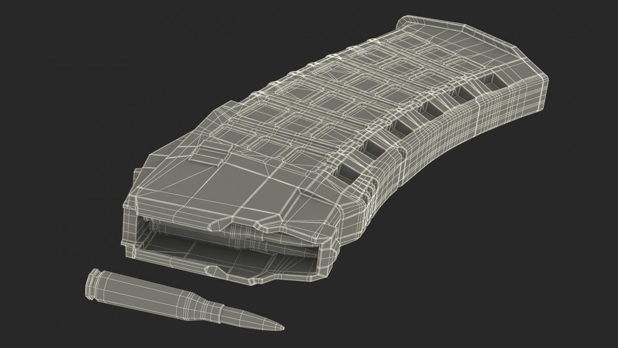 3D Shabby AK-12 Silenced Assault Weapon