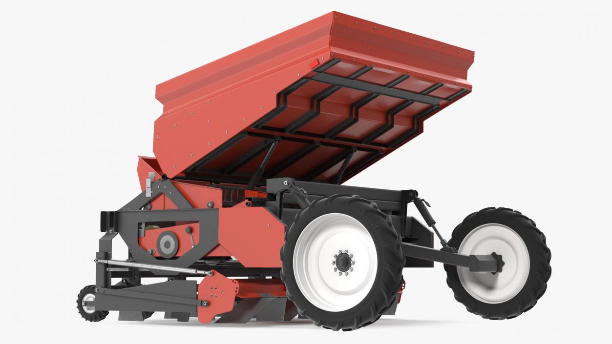 3D Potato Planter Red model