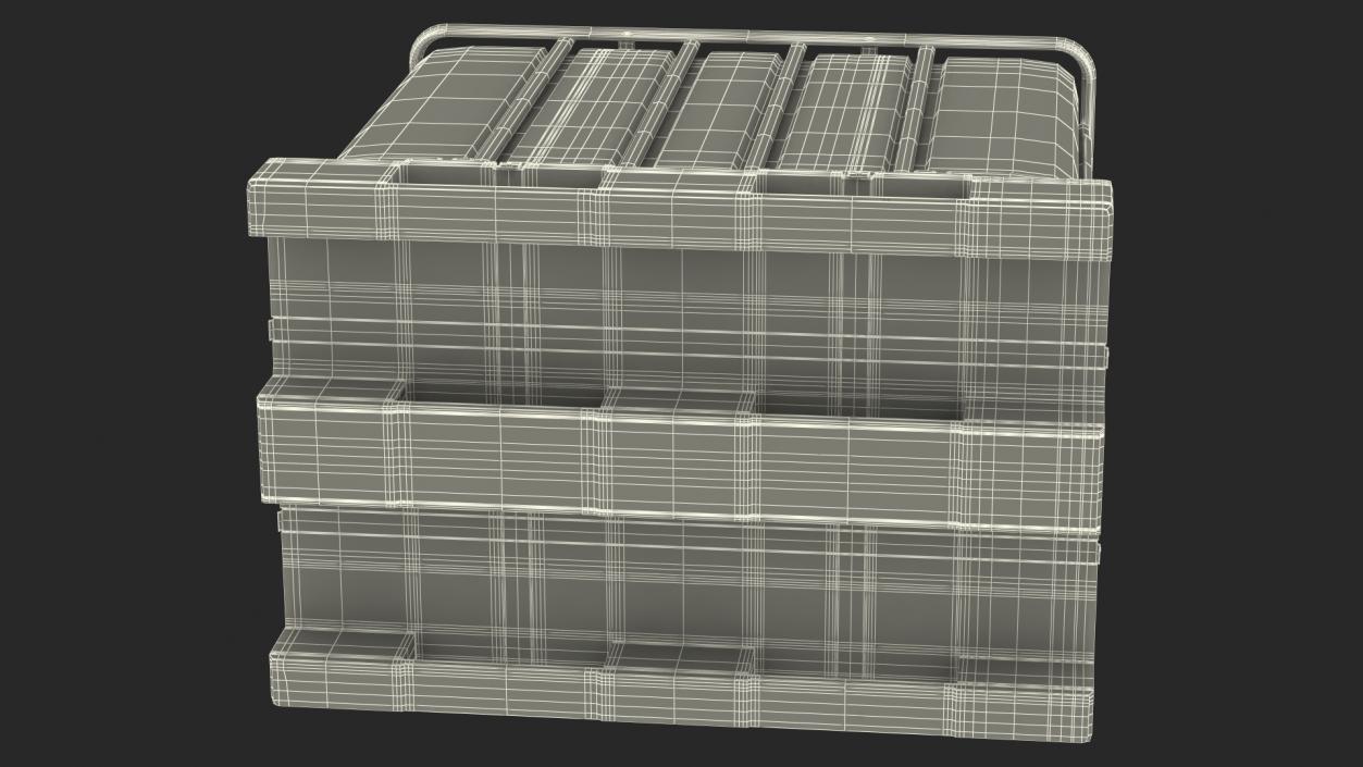 3D model IBC Container 640 Litre UN Approved Plastic Pallet