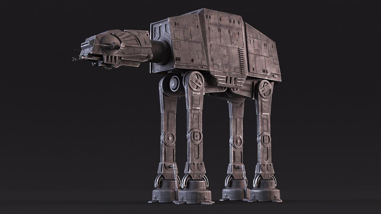 3D model Star Wars AT AT Dark