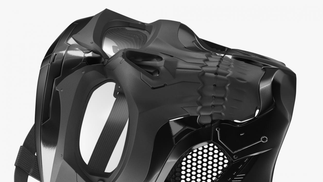 3D model Skull Mask Tactical Black