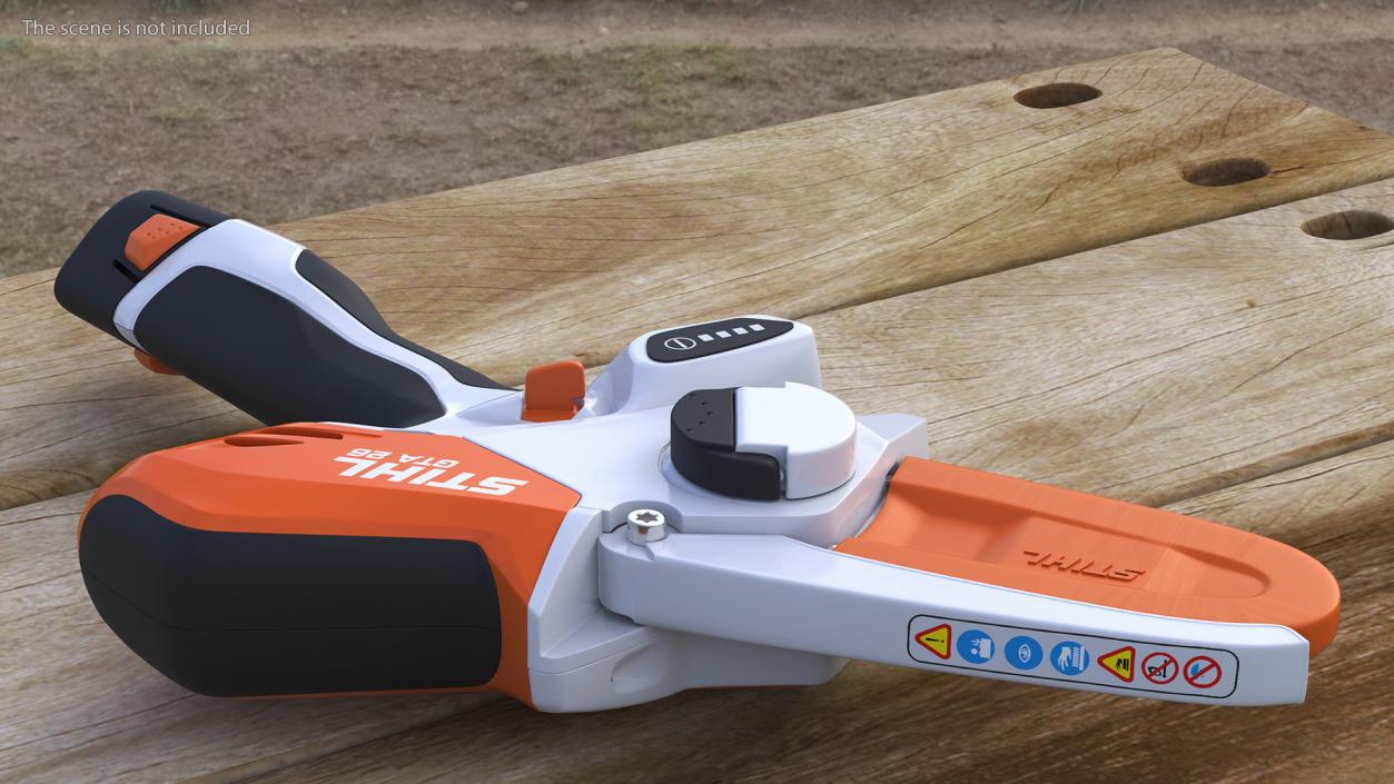 STIHL GTA 26 Electric Mini Chainsaw Garden Pruner 3D model