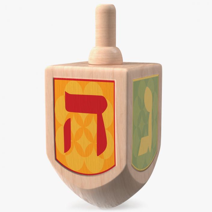 Framed Dreidel 3D model