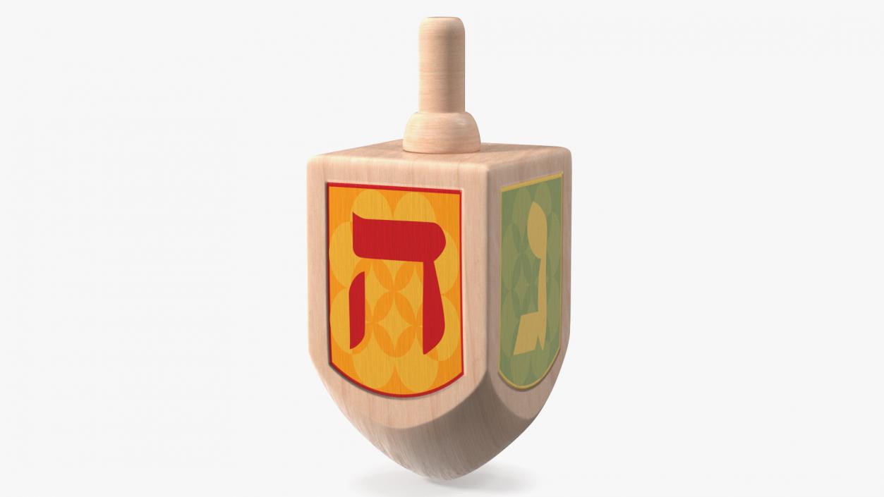 Framed Dreidel 3D model