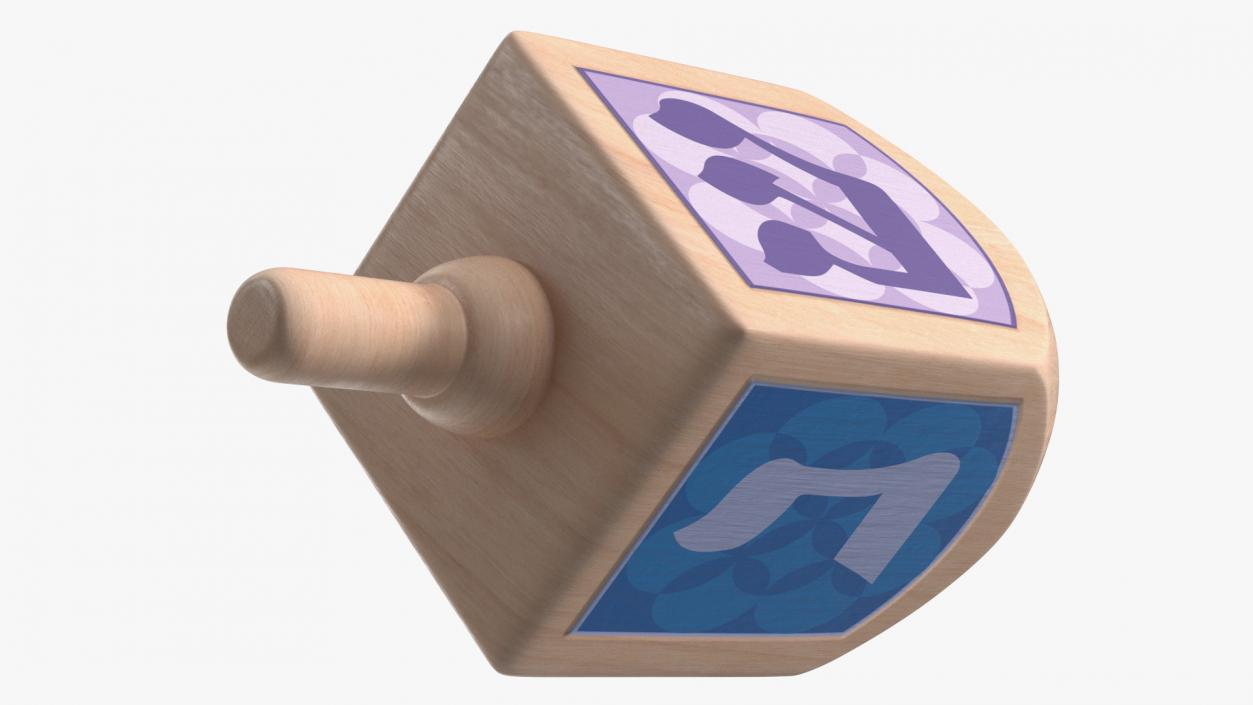 Framed Dreidel 3D model